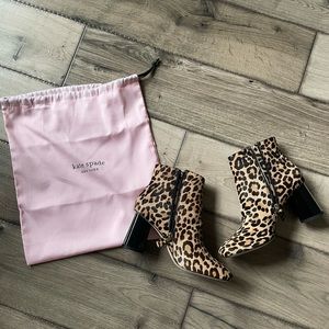 kate spade cheetah boots